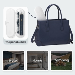 Sikat Gigi Elektrik Ultrasonik Tanpa Kabel, Dapat Diisi Ulang, Dewasa, IPX7, Logam, Sonic, Elektronik, Dapat Dicuci, Pemutih - Product Image 6