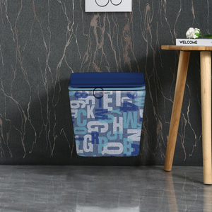 WC suspendu mural décoratif en céramique dorée, bleu de luxe, pour salle de bain, par les fabricants - Product Image 3