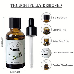 Huile Essentielle <span class=keywords><strong>de</strong></span> <span class=keywords><strong>Vanille</strong></span> Douce en Gros 30ml – Huile Végétale Naturelle pour Diffuseur, Aromathérapie, Fabrication <span class=keywords><strong>de</strong></span> Savons et Bougies DIY - Product Image 2