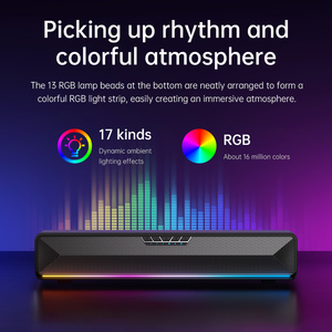 Mg20 G20 oyun hoparlör masası seti oyun ses kablolu mavi diş 7.1 Surround ses efekti ev masaüstü bilgisayar uzun hoparlör - Product Image 6