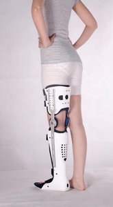 Penyangga Orthosis Kaki Lutut, Bisa Disesuaikan/Cam <span class=keywords><strong>Walker</strong></span> Boot Ortopedi - Product Image 2