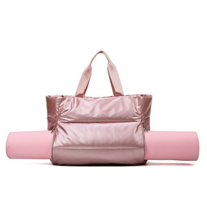 Nueva Bolsa de Yoga para Mujer con Correa para Esterilla de Yoga, Múltiples Bolsillos de Almacenamiento, Compartimento Separado para Zapatos, Bolsa de Viaje para Viajes Cortos - Product Image 3