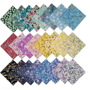 Sommer weich 100 Popel ine Blumen Digitaldruck Baumwolle Spandex Jersey London Liberty Tana Rasen Blumen druck Stoff für Kleidung