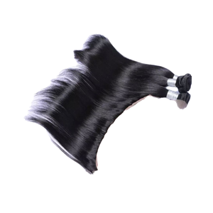 NOUVEAU DONATEUR MÉLANGE NATUREL VIERGE SAINE FIN EXTENSION DE CHEVEUX PLEIN CUTICULE BOUNCY SILKY SHINY TANGLE FREE HAIR WEAVE BUNDLES - Product Image 1