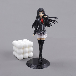 Figura de Yukinoshita Yukino de 18 cm del anime Yahari Ore no Seishun Love Comedy wa Machigatteiru, versión con uniforme escolar, modelo de juguete. - Product Image 4