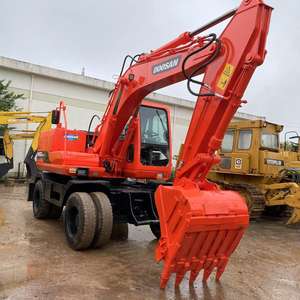 Excavatrice sur pneus à bas prix, best-seller, DoosanDX150, machinerie d'occasion, Doosan DH150W-7 en bon état et puissant - Product Image 6