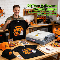 Four de séchage DTF A3, utilisation facile, démarrage à une touche, compact et de bureau, pour l'impression de t-shirts personnalisés à la demande pour Halloween, kit de démarrage