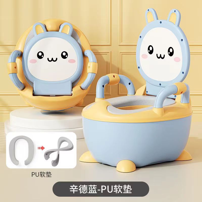 Little Blue Rabbit [Extra Large Size] PU Soft Mat (with Brush)