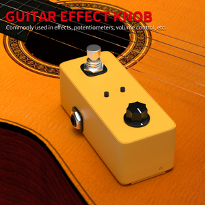Perilla de Potenciómetro Estilo MXR, Eje de 6.35mm, Perilla de Control de Volumen para Pedal de Efectos de Guitarra, Amplificador de Audio, Mezclador, OEM - Product Image 6