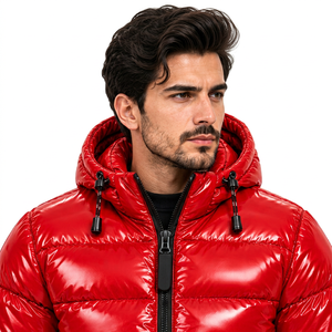 <b>mens</b> premium <b>top</b> quality <b>hooded</b> puffer jacket wholesale <b>mens</b> winter puffer jackets streetwear puffer jacket wholesale <b>mens</b> - Product Image 1