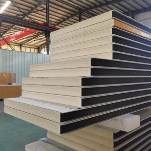 Panneaux muraux à haute <span class=keywords><strong>isolation</strong></span> thermique Polyuréthane/EPS/<span class=keywords><strong>Polystyrène</strong></span>/PU/PIR/PUR/Puf/<span class=keywords><strong>Laine</strong></span> <span class=keywords><strong>de</strong></span> <span class=keywords><strong>roche</strong></span> Panneaux sandwich métalliques - Product Image 5