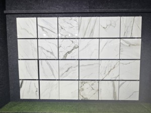 Hot Sale 600x600 Modern Design Carrara White Polished Glossy Glazed Porcelain Floor Tiles Standard White Marble Porcelain Tiles - Product Image 4