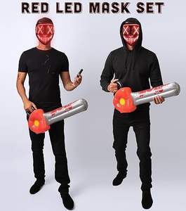 Máscara LED Purge Chainsaw, <span class=keywords><strong>Disfraz</strong></span> <span class=keywords><strong>de</strong></span> Halloween para <span class=keywords><strong>Hombre</strong></span>, Modos <span class=keywords><strong>de</strong></span> Iluminación, <span class=keywords><strong>Disfraz</strong></span> <span class=keywords><strong>de</strong></span> Moda 2024 - Product Image 2