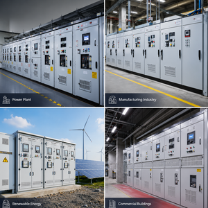 Estación de Distribución de Energía para Granjas Solares: Aparamenta Eléctrica KYN28A VCB de 12kV 40kA IP40 de Fácil Mantenimiento para Energía Renovable - Product Image 3