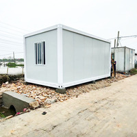 Maison intelligente bleu profond kits d'encadrement en acier de calibre léger maisons préfabriquées villa maison conteneur pliable petite maison préfabriquée