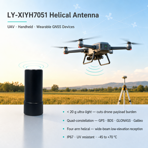 <span class=keywords><strong>Antenne</strong></span> GNSS pleine bande LY-XIYH7051 GPS BDS GLONASS Galileo Centre <span class=keywords><strong>de</strong></span> phase 2mm IP67 SMA pour drone et levés portatifs - Product Image 2