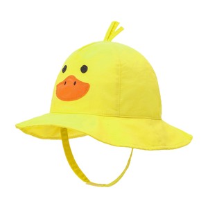 Dễ thương phim hoạt hình mùa hè ngoài trời xô hat với Breathable rộng vành mặc giản dị cho trẻ em cho bãi biển - Product Image 2