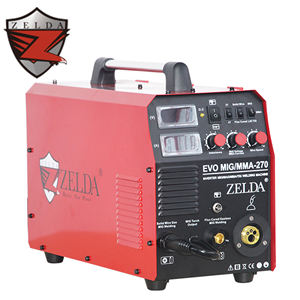<span class=keywords><strong>Zelda</strong></span> DC Motor 2T/4T 270Amp MIG MAG soldador IGBT 220V MIG soldadores para cables de 15kg 4 en 1 máquina de soldadura MIG MMA multifuncional - Product Image 2