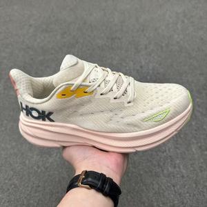 รองเท้าวิ่งลำลองคุณภาพสูง HOKAS ดีไซน์หรูหรา รุ่น Clifton9 Bondi March ระบายอากาศได้ดี ผ้าตาข่ายนุ่ม รองเท้าพื้นหนา HOKAS - Product Image 6