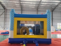 Château gonflable Pikachu en PVC de 0,55 mm certifié CE, équipement de terrain de jeu gonflable commercial pour les fêtes d'enfants et la location commerciale