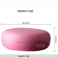 Boîtier de poudre compacte personnalisé avec logo couleur pour cosmétiques, maquillage, blush, fard à paupières, contour et illuminateur, avec miroir – Fabrication ISO