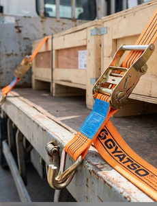 <span class=keywords><strong>Sangle</strong></span> à cliquet de qualité professionnelle, capacité 5T, pour le fixation de cargaisons et le transport en <span class=keywords><strong>camion</strong></span> - Product Image 2
