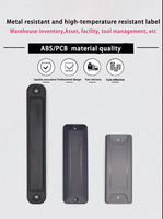 Etiqueta de Paleta RFID UHF Resistente, IP68 Impermeable, Pasiva, 860-960MHz, Etiqueta Rígida de ABS para Logística de Almacén y Seguimiento de Activos
