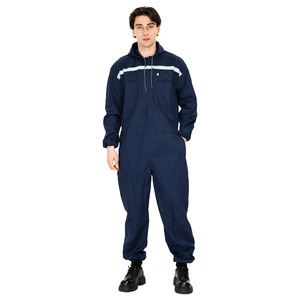 Vente en gros de combinaisons de travail pour hommes à manches longues personnalisées combinaisons de mécanicien uniformes multi-poches combinaisons de travail - Product Image 4