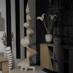 Albero di Natale in Legno Sottile 200cm 60cm - Product Image 4