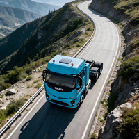 Cabeza Tractora Eléctrica Diésel Sany de 21-30T 6X4 con 351-450HP