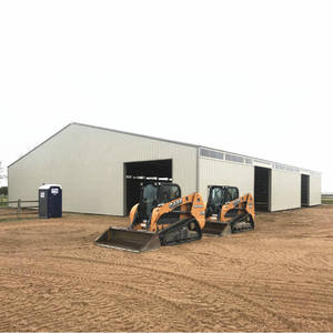 معدات ساحة للركوب جاهزة لبناء المباني/مصنع ساحة حصان فولاذي - Product Image 4