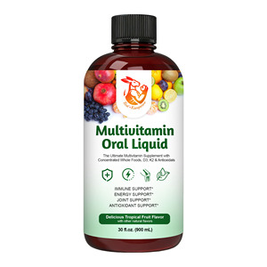 Liquide Oral Multivitaminé OEM avec Calcium et Magnésium – Soutien Immunitaire et Énergétique, Antioxydant, Soutien Articulaire, Vitamine Liquide Oral - Product Image 1