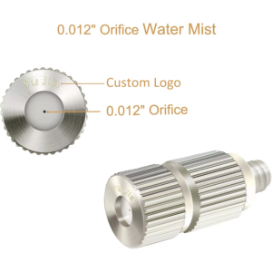 Biểu Tượng Tùy Chỉnh Áp Lực Cao Ngoài Trời Làm Mát Phun Sương Đầu Vườn Vòi Phun Nước Bằng Thép Không Gỉ Phun Sương Vòi Phun - Product Image 3