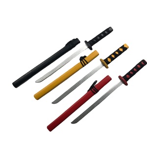 Juguetes para deportes al aire libre, entrenamiento tradicional para niños, <span class=keywords><strong>espadas</strong></span> guerreras, juegos para niños, Katana, espada de madera, Juguetes - Product Image 5