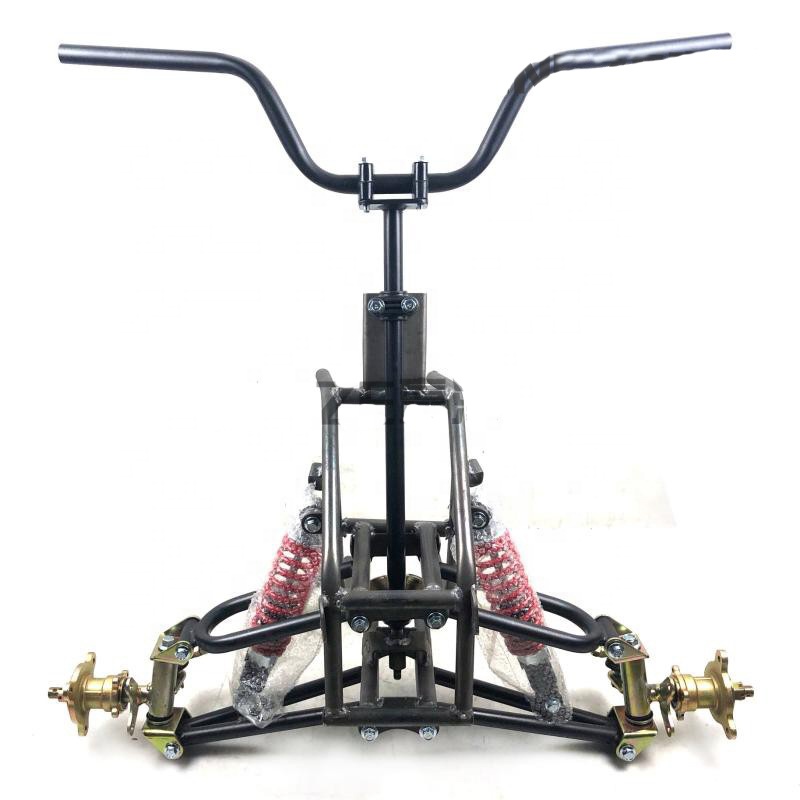 Buggy GO KART KARTING UTV Handlebar Front Steering Wheel Suspension Swingarms Shock Absorbers ATV Front Frame