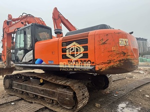 Excavatrice Hitachi ZX350-5g de 35 tonnes, peinture d'origine, excavatrice Hitachi d'occasion, équipement industriel lourd de marque haut de gamme. - Product Image 3