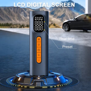 Pompe à air électrique 12V DC avec affichage numérique, système de gonflage de pneus de voiture avec moniteur de pression pour une utilisation à domicile ou en déplacement - Product Image 3