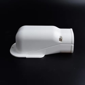 Cubierta de PVC para Ductos de Aire Acondicionado, Sistema de Instalación de Aire Acondicionado, Accesorios para Esquinas de Pared, Ductos de PVC para HVAC, Modelo QG - Product Image 2
