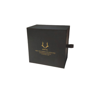 Custom black watch packaging box gift wrapping box gift cardboard paper jewelry box