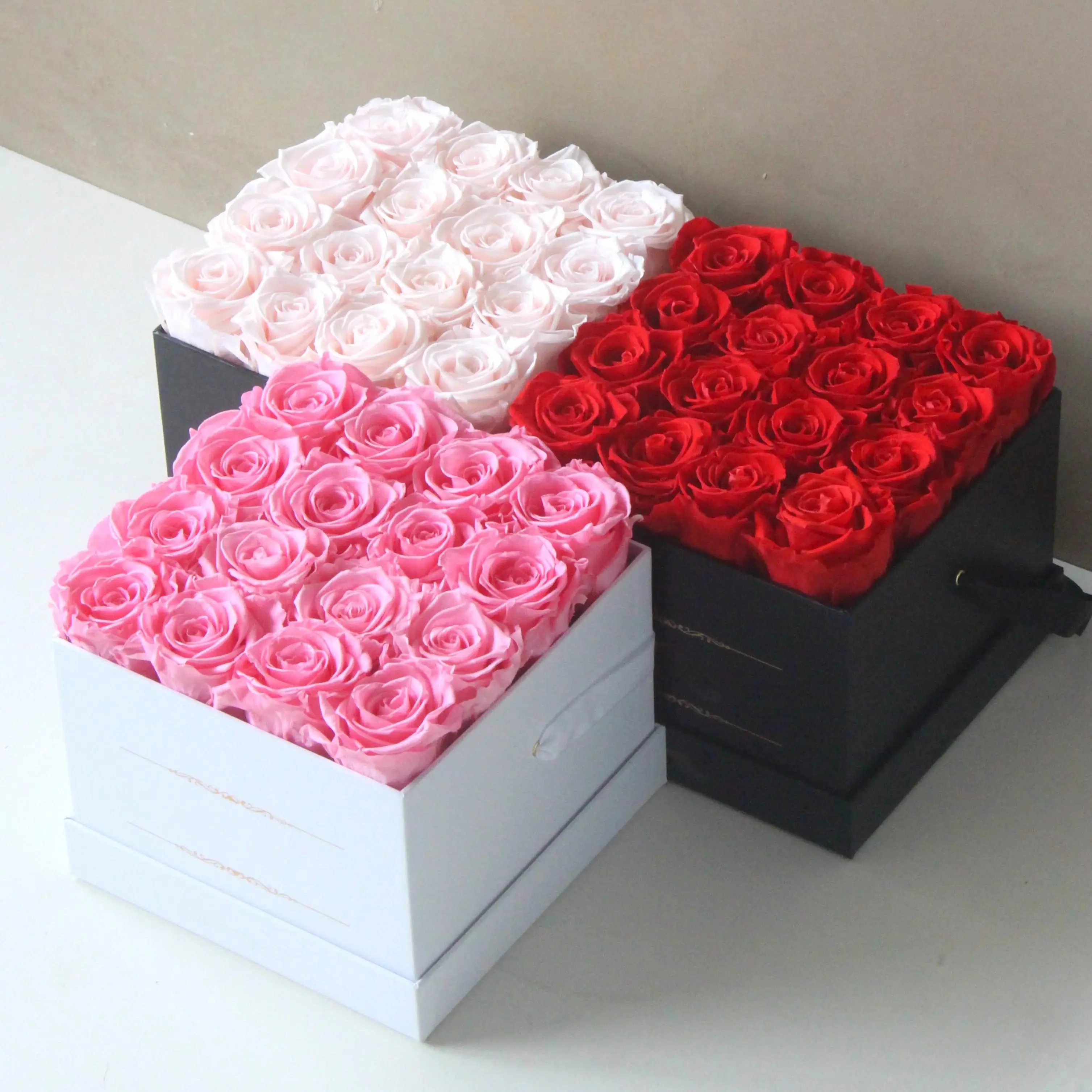 Mother's Day Valentine's Day Gifts forever eternal preserved roses forever flowers everlasting arrangement in box