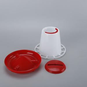 Kandang Unggas Plastik untuk Pemeliharaan Puyuh, Anak Ayam, Ayam Pedaging, Kaki Dapat Disesuaikan, Manual, Portabel, Baru, Tempat Pakan Ayam 3KG - Product Image 3