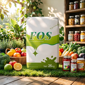 Poudre de fibres prébiotiques hydrosolubles (FOS) de qualité supérieure en vrac, 25 kg/sac, CE-Bio, prix des fructo-oligosaccharides - Product Image 4
