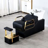 Fauteuil de lavage et de massage de luxe, confortable et économique pour salon de coiffure et institut de beauté