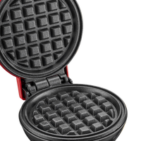 NIRVA Nouveau Design Donut Maker Rouge Revêtement Antiadhésif 450w Électrique Maison Cuisine Gaufrier