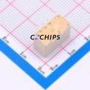 V23079D1005B301 Signal Relay SMD,7.2x14.5mm Relay 24V 2 Changeover: 2C (DPDT-Changeover)::: 250V-AC/220V-DC AgNi+Gold Plated - Product Image 2