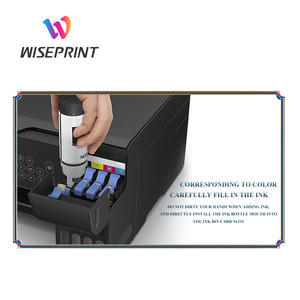 Wiseprint 103 - Recarga de <span class=keywords><strong>Tinta</strong></span> a Base de Agua <span class=keywords><strong>para</strong></span> Impresión Digital a Color, Compatible con <span class=keywords><strong>L3150</strong></span> L1110 L5190 L3100 - Product Image 4