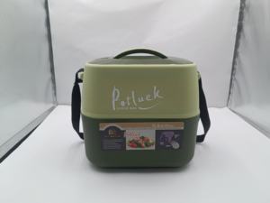 Logo personalizzato sacco da Picnic colorato contenitore per alimenti Potluck cibo caldo contenitori di stoccaggio con 2 tazze di vuoto - Product Image 4