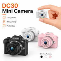 Mini Cámara Deportiva Infantil DC30 Retro HD 1080P WiFi 2MP, Portátil, con Sensor CMOS, Material ABS, Diseño de Llavero
