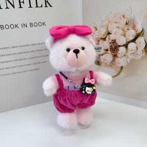 ベアー人形服アクセサリーセット古代衣装ソフト快適ファッションニットセーターベスト14-17cm人形用 - Product Image 2