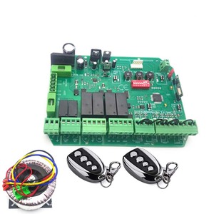 12/24V/220V 2 kênh phổ Swing Cổng điều khiển Hội Đồng Quản trị 433Mhz - Product Image 5